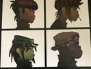 Gorillaz Demon Days Red Translucent Vinyl Record Reissue LP