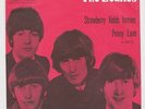 4317 THE BEATLES - STRAWBERRY FIELDS - VERY RARE NORWAY 45 W. UNIQUE PS