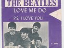 4314 THE BEATLES - LOVE ME DO - RARE BLACK LABEL NORWAY 45/PS