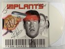 Implants From Chaos To Order Signed White Color Vinyl LP Strung Out Pulley