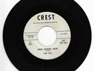 TOM TALL-CREST 1052 PROMO TEEN COUNTRY 45 RPM HIGH SCHOOL LOVE B/W TO BE ALONE