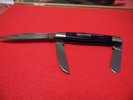 FIGHTING ROOSTER 95 CELLULOID THREE BLADE STOCKMAN SHALL WE GATHER AT THE RIVER