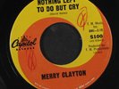 MERRY CLAYTON: Nothing Left To Do But Cry / Usher Boy 45 (wol, moody Northern S