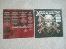 MEGADETH Killing Is My Business RED Signed LP Vinyl Auto RARE limited ed LE 500
