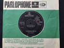 THE BEATLES Paperback Writer RARE LABEL LARGE NCB/P 1st PARLOPHONE 7” 45 VINYL