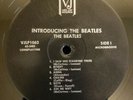 RAREST BLACK/SILVER BRACKETS INTRO THE BEATLES LP PURCHASED FROM PERRY COX   VJ