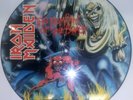Iron Maiden - Number Of The Beast Picture Disc Vinyl Record 1982 Pre Owned Rare