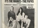 MAMA'S & THE PAPA'S rare California Dreamin’ promo pic slv Canadian 45rpm LISTEN