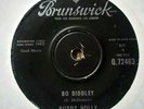 BUDDY HOLLY - Bo Diddley / It's Not My Fault (1963 BRUNSWICK RARE VINYL 7