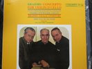 FRANCESCATTI FOURNIER WALTER Brahms Violin Cello Concerto LP SEALED STEREO 6 Eye
