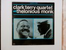 CLARK TERRY QUARTET & THELONIOUS . 1st Press LP on JAZZLAND 96 MONO .. Nice Copy
