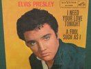 Elvis Presley RCA I Need Your Love Tonight 45 W/ Sleeve NM 1958