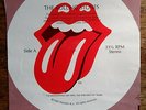 THE ROLLING STONES - unused uncut label 1983 - printer's proof - promo single