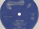 Cream - 'Fresh Cream' 1966 UK Reaction Mono LP 593001