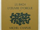 MICHEL CHAPUIS - JS BACH organ works vol.2 VALOIS CMB2 5xLPs box NM