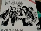 Def Leppard-Pyromania-LP Mexico Promotional cover Radio PS Vertigo