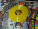The Beatles Magical Mystery Tour yellow coloured vinyl LP with giant poster Mint