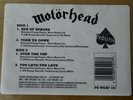 MOTÖRHEAD - ACE OF SPADES - PICTURE EP - 1st PRESSING GB - 1993