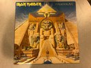 IRON MAIDEN POWERSLAVE VINYL RECORD LP EMI CAPITOL 1984 R-154309