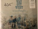 MARTY STUART AND HIS FABULOUS SUPERLATIVES WAY OUT WEST LP SIGNED AUTOGRAPHED