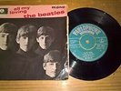 THE BEATLES - EP - ALL MY LOVING - PARLOPHONE - INDIA - GEP.8891 - 1964 - RARE