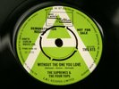 SUPREMES & FOUR TOPS-Without The One You Love-TAMLA MOTOWN (TMG 815) 7” demo EX