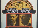Rare Janos Starker Gyorgy Sebok Bach Three Sonatas - White Label Promo  NM-