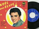 ELVIS  PRESLEY  FRENCH  PS E.P.  NOEL AVEC ELVIS