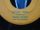 Vintage DENNIS PUCKETT - ROCKIN TEENS EM-2018 vinyl 45 record