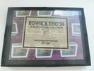 David Bowie  & ENO 94 ORIG. AUTOGRAMM SIGNIERTES SIGNED FOR WAR CHILD
