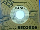 Moon Mullican-Seven Nights To Rock/Honolulu-Rare Rockabilly 45-King Promo-HEAR