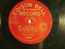 78 : UK EDISON BELL 4585-ALFREDO'S BAND-MY CUTIE'S DUE AT TWO TO TWO  -HOT - E