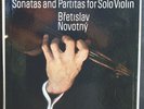 Scarce Bretislav Novotny J.S. Bach Sonatas and Partitas for Solo Violin NM Vinyl