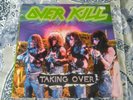 OVERKILL Taking Over RARE Original 1987 Megaforce Promo