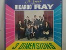 Ricardo Ray 3 dimendions-Rare Org.on Fonseca 1109 Mono Black Label.Blue Vinyl.Ex