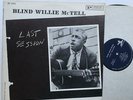 Blind Willie McTell Last Session LP EX/EX Prestige Blues