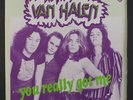 VAN HALEN: You Really Got Me / Atomic Punk 45 (Netherlands, PS, close to M-)