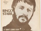 BEATLES / RINGO STARR It Don't Come Easy RARE Sweden 45 swedish p/s Apple HEAR