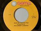 Rolando Laserie - Que Me Digan Feo / El Manisero 45 GEMA Guaracha VG+