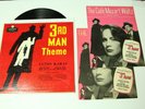 The Third Man  LP London Records LL 1560 Orson Welles and  2 Sheet Music