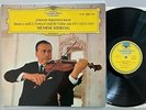 VERY RARE SIGNED SZERYNG J.S. BACH CHACONNE DGG TULIP STEREO LP