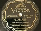 78 RPM VICTOR 35912 - PAUL WHITEMAN - PAUL ROBESON - OL' MAN RIVER - 1920s MUSIC