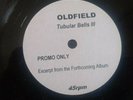 Mike Oldfield Tubular Bells III white label promo vinyl test pressing??