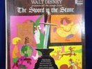 Walt Disney Presents The Sword in The Stone Vintage Vinyl Record Album