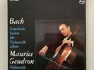 RARE GENDRON PHILIPS BACH CELLO SUITES THREE LP STEREO BOX SET