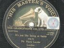 160.  Harry Lauder - It's Just Like Being at Hame - Gramophone 02303