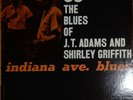 THE BLUES OFJT ADAMS & SHIRLEY GRIFFITH INDIANA BLUES PRESTIGE MONO BLUE TRIDENT