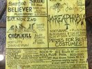 Bolt Thrower/ Sacrifice 1990 Flyer Rare