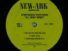 SPONTANEOUS OVERTHROW All About Money LP on New-Ark NM private outsider boogie