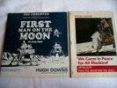 FIRST MAN ON THE MOON 20 July 1969 - Narr. HUGH DOWNS w/ Booklet. THE OBSERVER